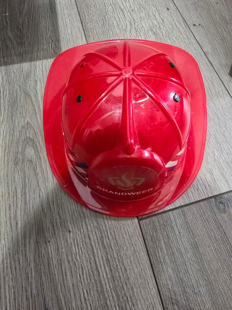 Brandweerhelm voor kinderen - Speelgoed, Ophalen of Verzenden, Gebruikt, Ontdekken