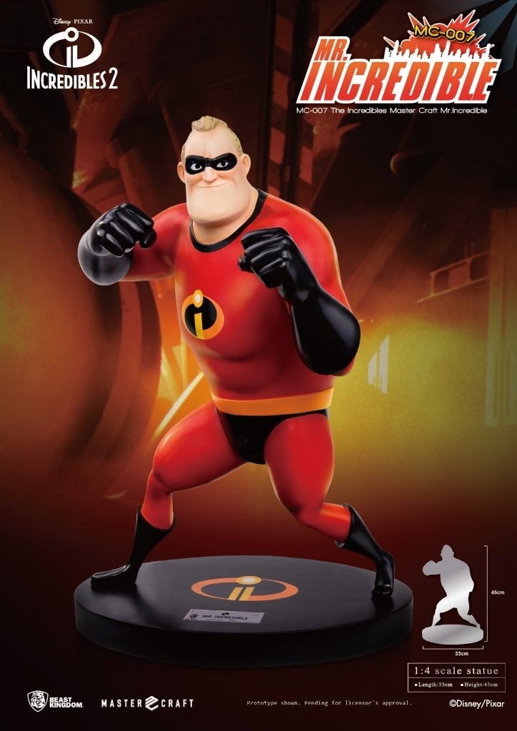Beast Kingdom The Incredibles Disney Mr. Incredible Statue, West Campus 1 76863 Herxheim (DE), Beeldje, Replica of Model, Heo GmbH
