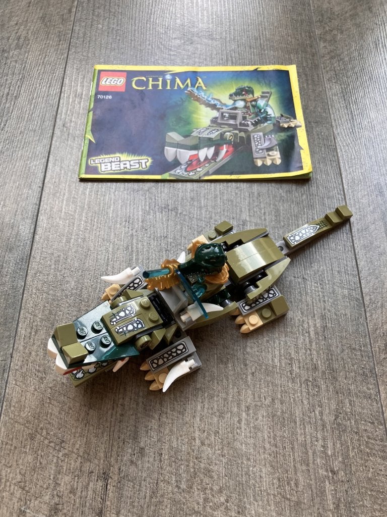 LEGO Chima Krokodil Legendebeest - 70126, Kinderen en Baby's, Speelgoed | Duplo en Lego, Overige thema's, Lego, Ophalen of Verzenden