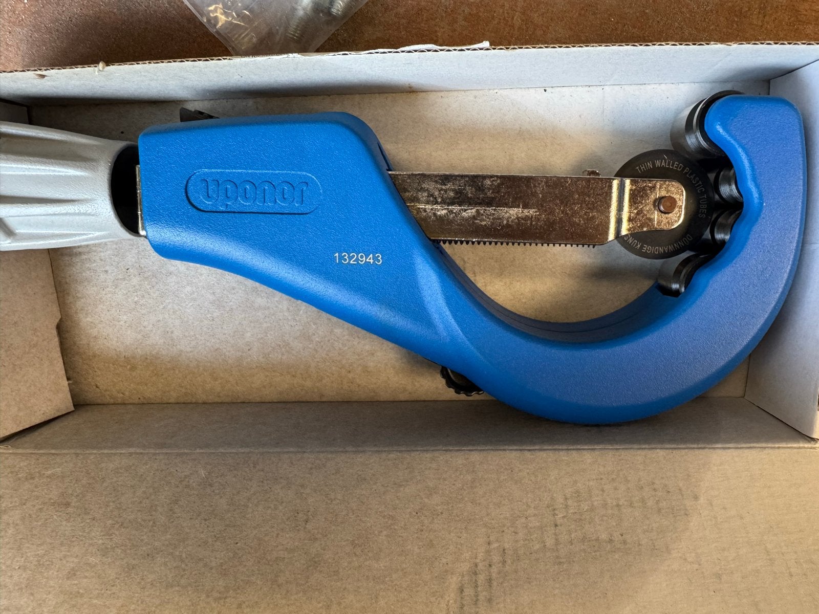 Uponor buizensnijder 25-63 mm, Ophalen of Verzenden, Nieuw, Snijgereedschap, Overige merken