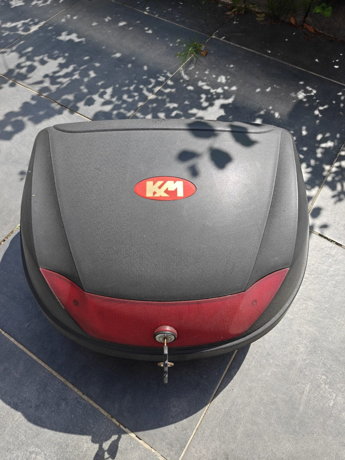 KXM Scooter Topkoffer met sleutel, Ophalen, Gebruikt