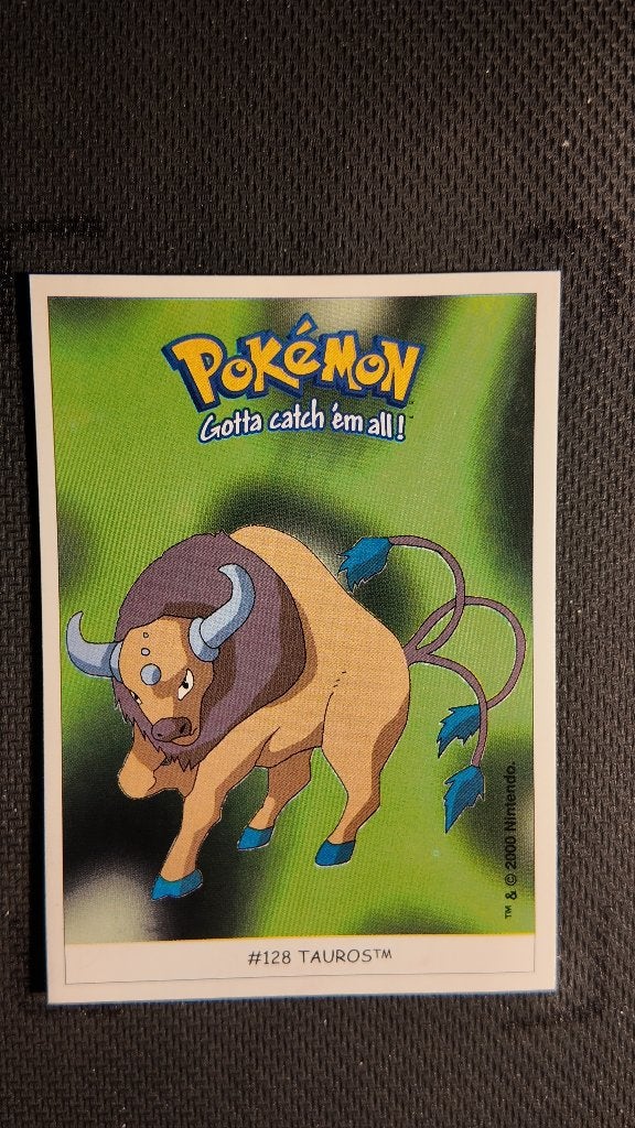 tauros 128 dunkin boomer | Pokemon kaart, Ophalen, Losse kaart