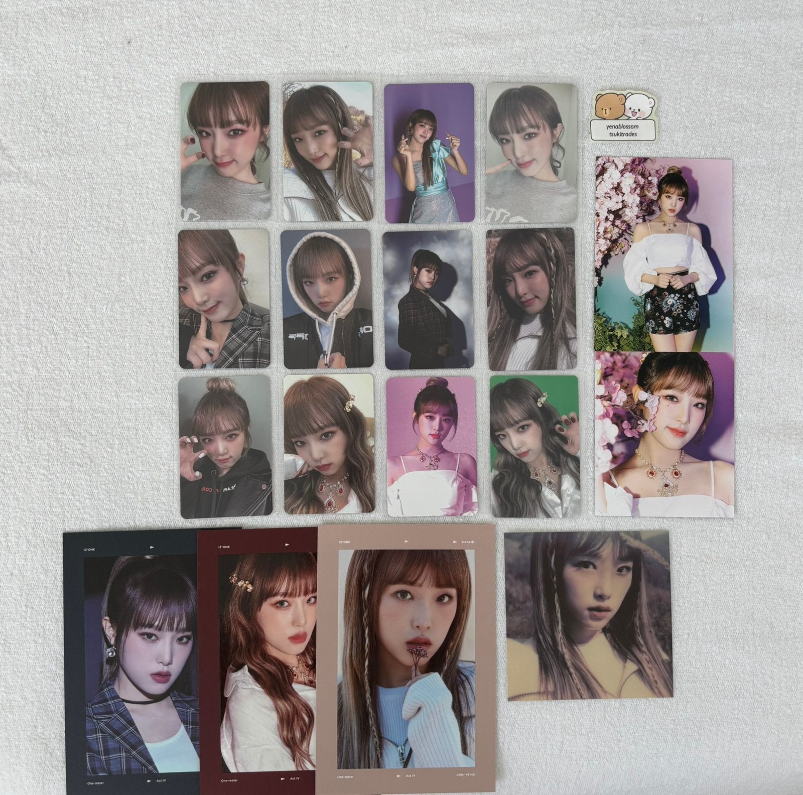 izone iz*one choi yena one reeler album photocard set, Verzamelen, Muziek, Artiesten en Beroemdheden, Ophalen of Verzenden, Zo goed als nieuw