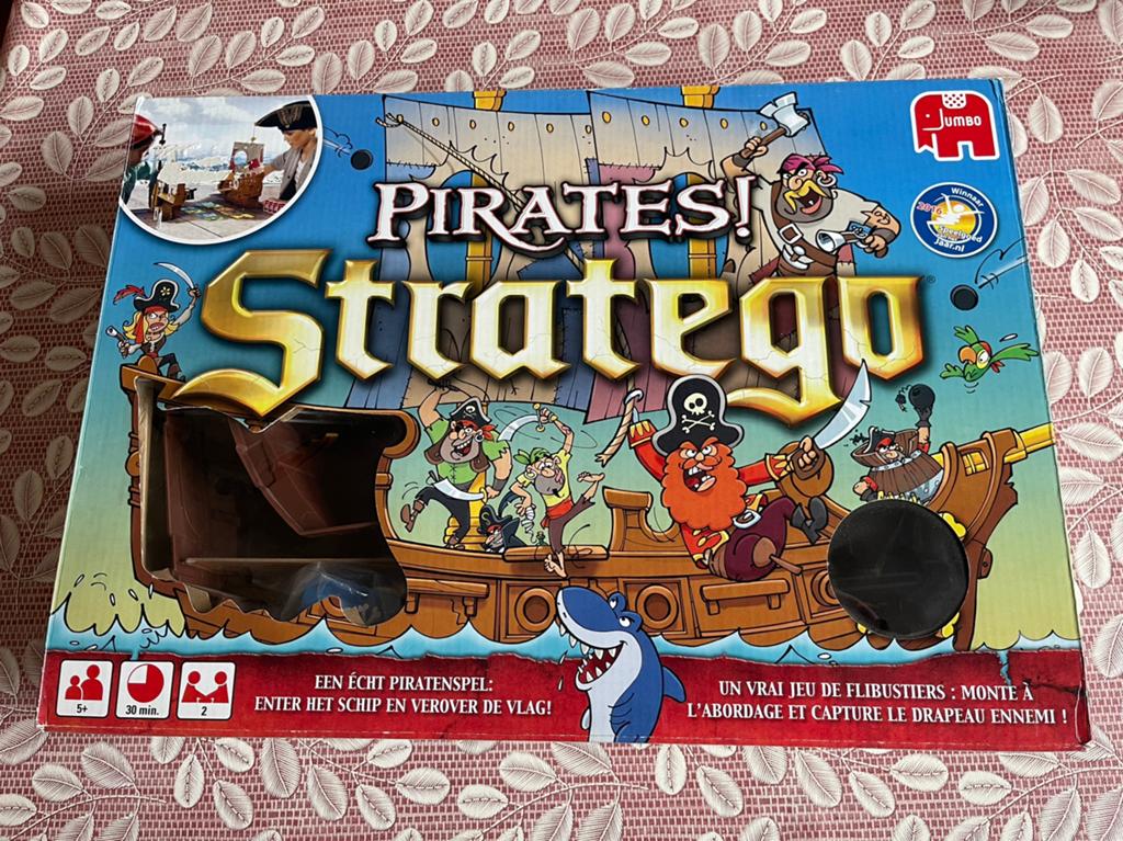 Jumbo Stratego Pirates!, Een of twee spelers, Ophalen of Verzenden, Zo goed als nieuw