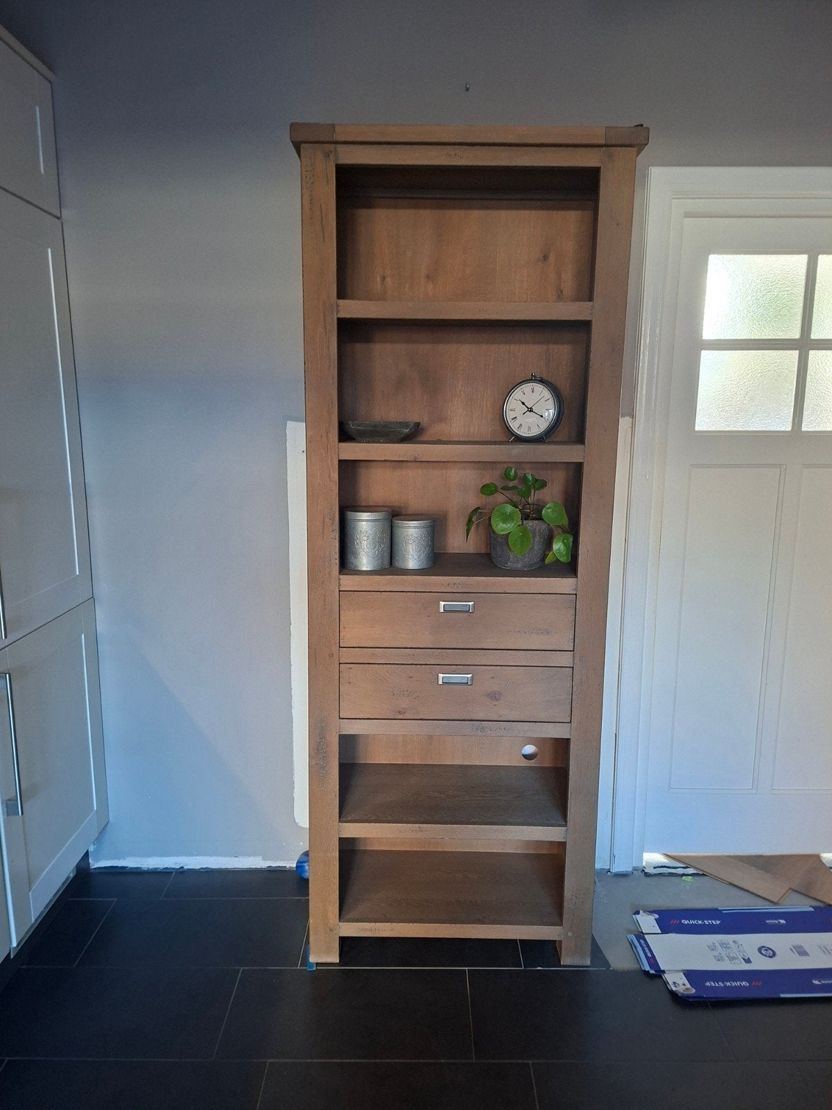 eiken kast, Ophalen, Gebruikt, 25 tot 50 cm