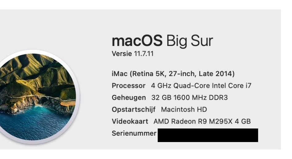 iMac Retina  5K 27 inch late 2014 32 GB 4GHZ Quad i7, Ophalen, Gebruikt, 32 GB, 27 inch 5 K