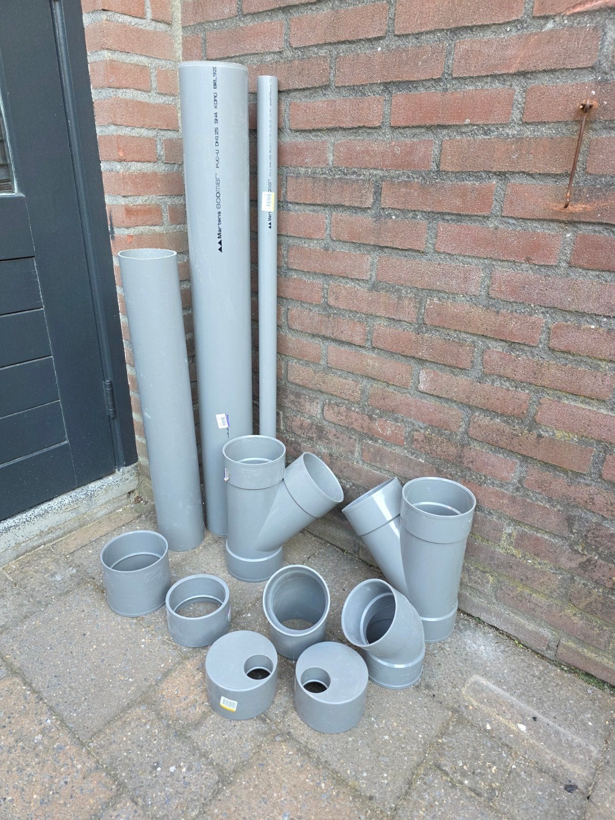 Diverse PVC afvoerbuizen en bochten, Afvoer, Gebruikt, Pvc, 2 tot 4 meter