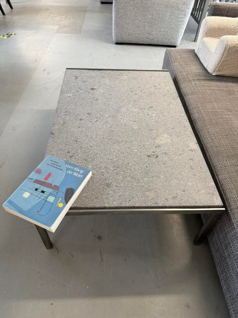 Metaform salontafel 80-125 cm frame. Natuursteen Blad, Huis en Inrichting, Tafels | Salontafels, Ophalen, 100 tot 150 cm, 50 tot 100 cm