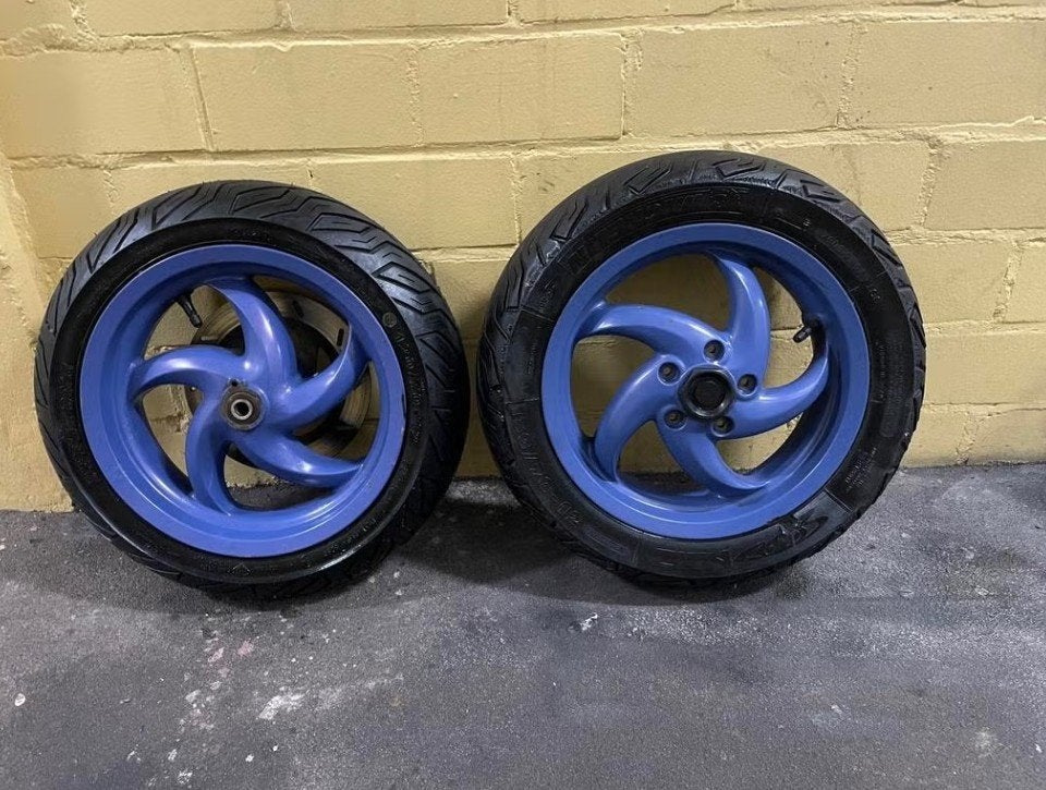 Gilera runner orgineel velgenset DD, Ophalen of Verzenden, Gebruikt