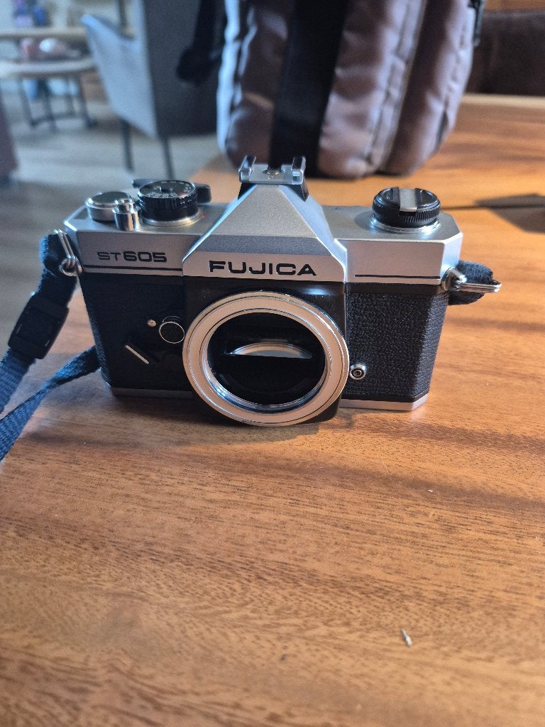 Fujica st 605, Ophalen of Verzenden, Gebruikt, Spiegelreflex, Fuji