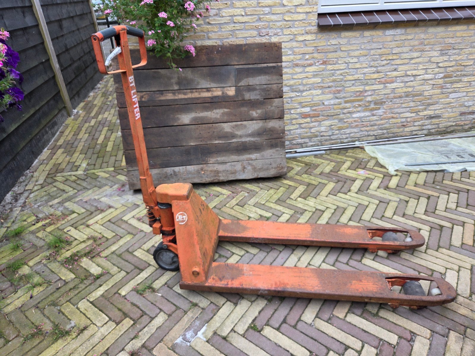 BT 2000kg palletkar opknapper, 100 liter of meer, Ophalen, Transportkar