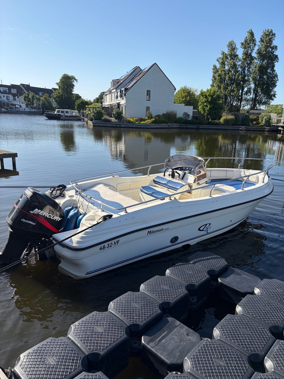 Rancraft Millennium 20.20  met Mercury Optimax 200pk, Watersport en Boten, Motorboten en Motorjachten, Gebruikt, Polyester, Benzine