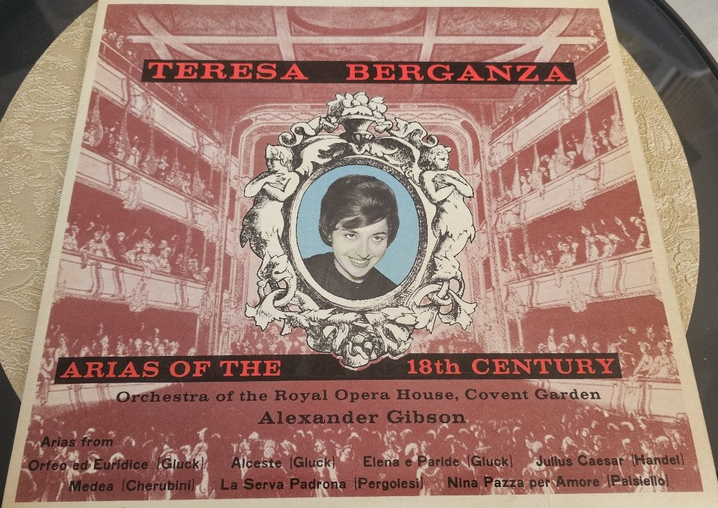 Teresa Berganza - Arias of the 18th Century, Ophalen of Verzenden, Zo goed als nieuw, Romantiek, Opera of Operette