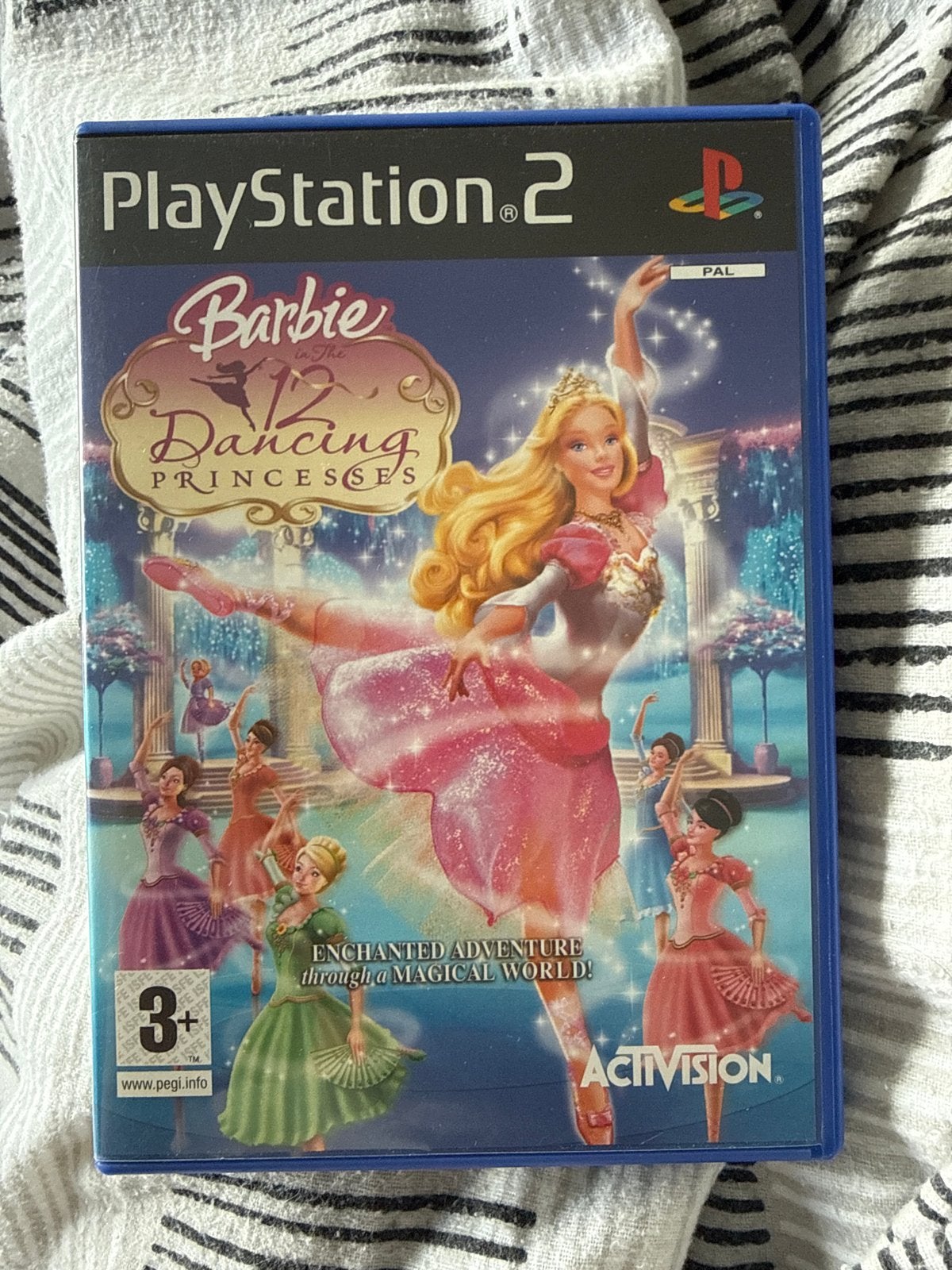 Barbie in de 12 Dansende Prinsessen PS2, Avontuur en Actie, Gebruikt, 1 speler, Ophalen of Verzenden