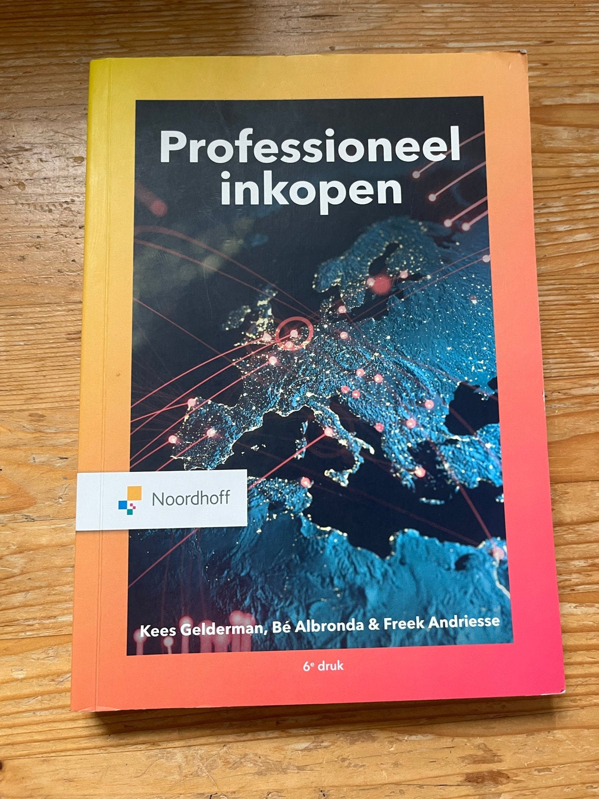 Professioneel inkopen - 6e druk - Kees Gelderman, Boeken, Ophalen, Gamma, Zo goed als nieuw, HBO