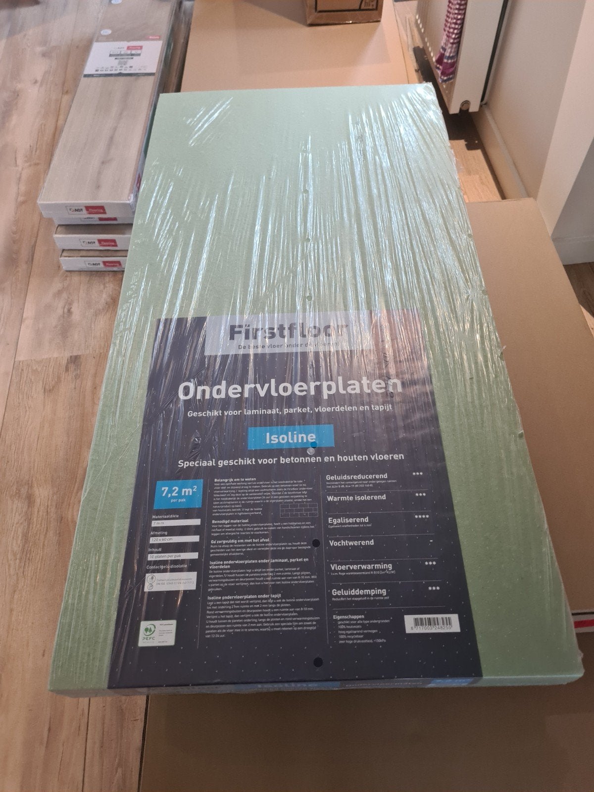 Firstfloor Isoline Ondervloerplaten, Ophalen, Overige typen, Nieuw, 5 tot 10 m²