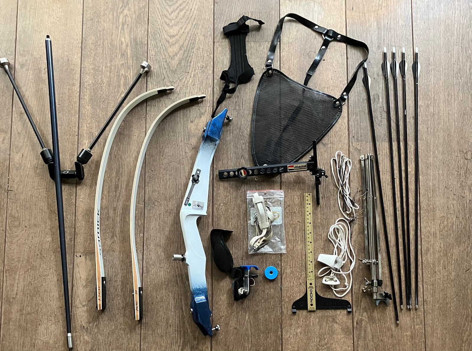 Recurve boog pijl en boog  70 inch 30 pond Samick progress 1, Ophalen of Verzenden, Zo goed als nieuw, Recurveboog