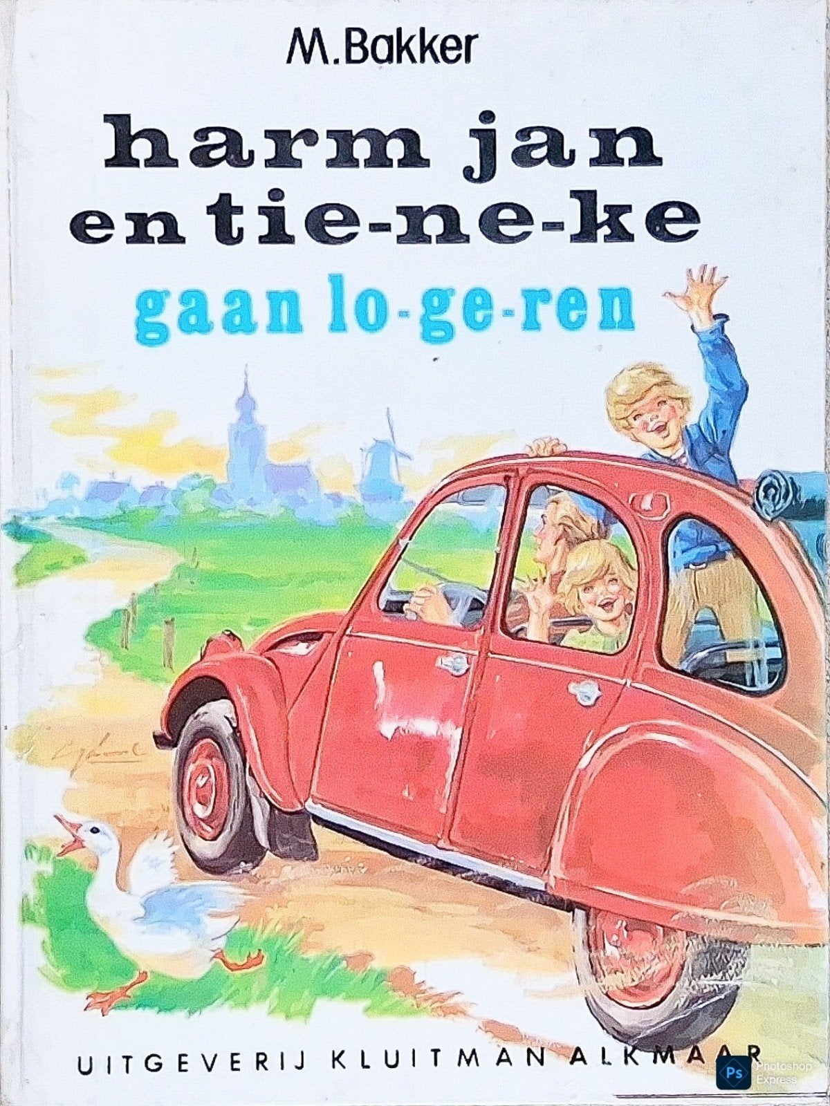 Harm Jan En Tie-ne-ke Gaan Lo-ge-ren, Gelezen, Fictie algemeen, Ophalen of Verzenden, M. Bakker.