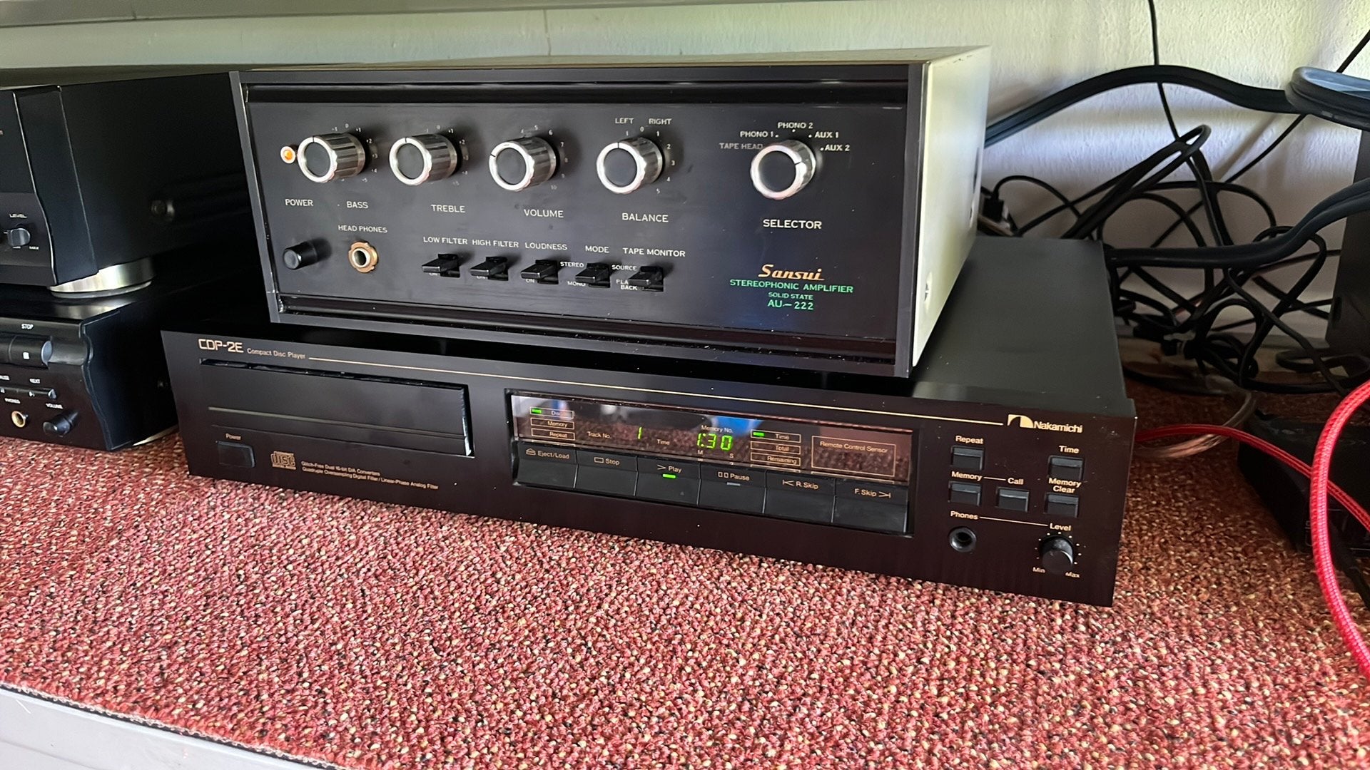 Nakamichi CDP-2E met TDA1541A incl A.B. Origineel, Ophalen, Zo goed als nieuw