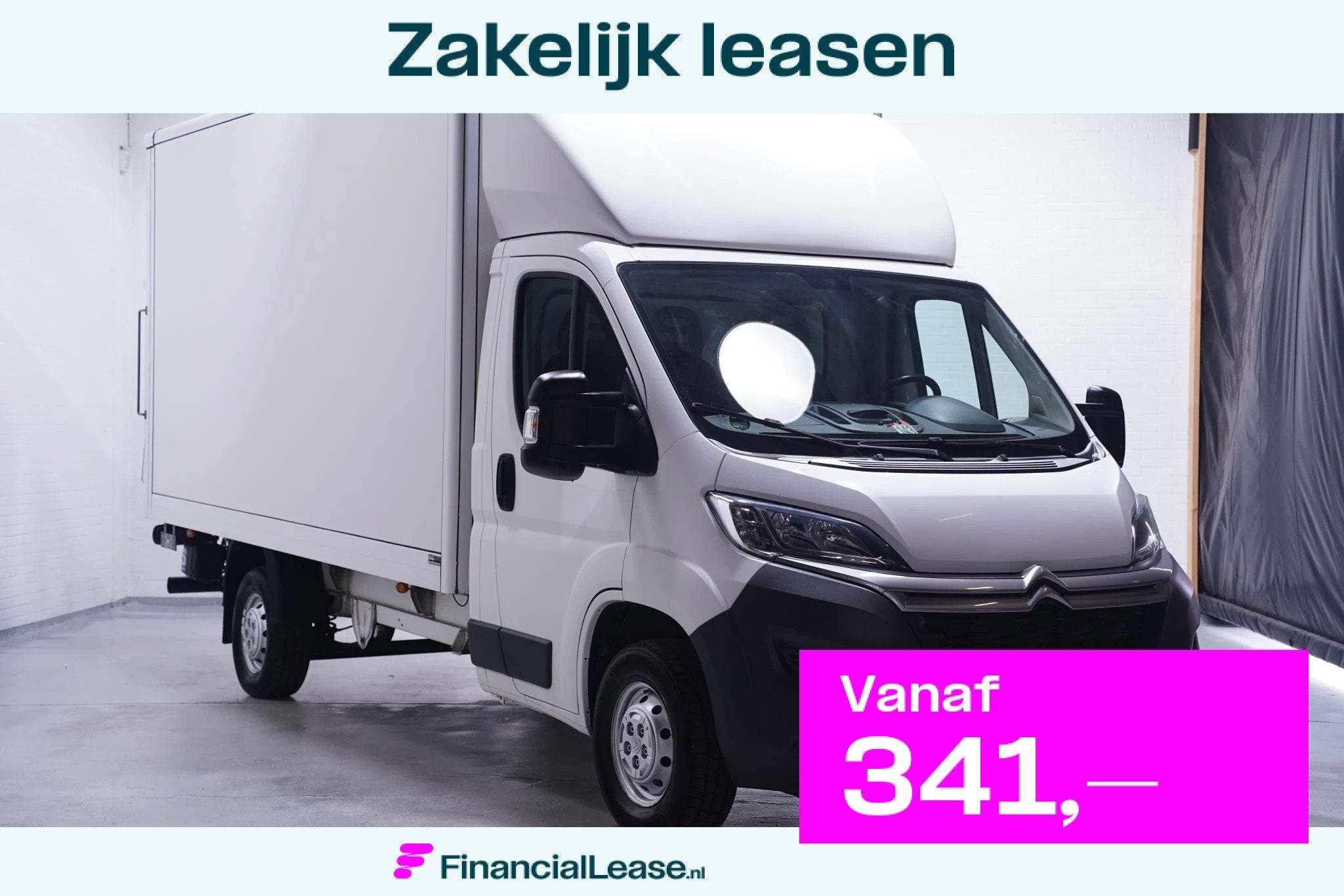 Citroen Jumper 2.0 HDI 130 pk Bakwagen met Laadklep Navi Air, Voorwielaandrijving, Stof, Gebruikt, 4 cilinders