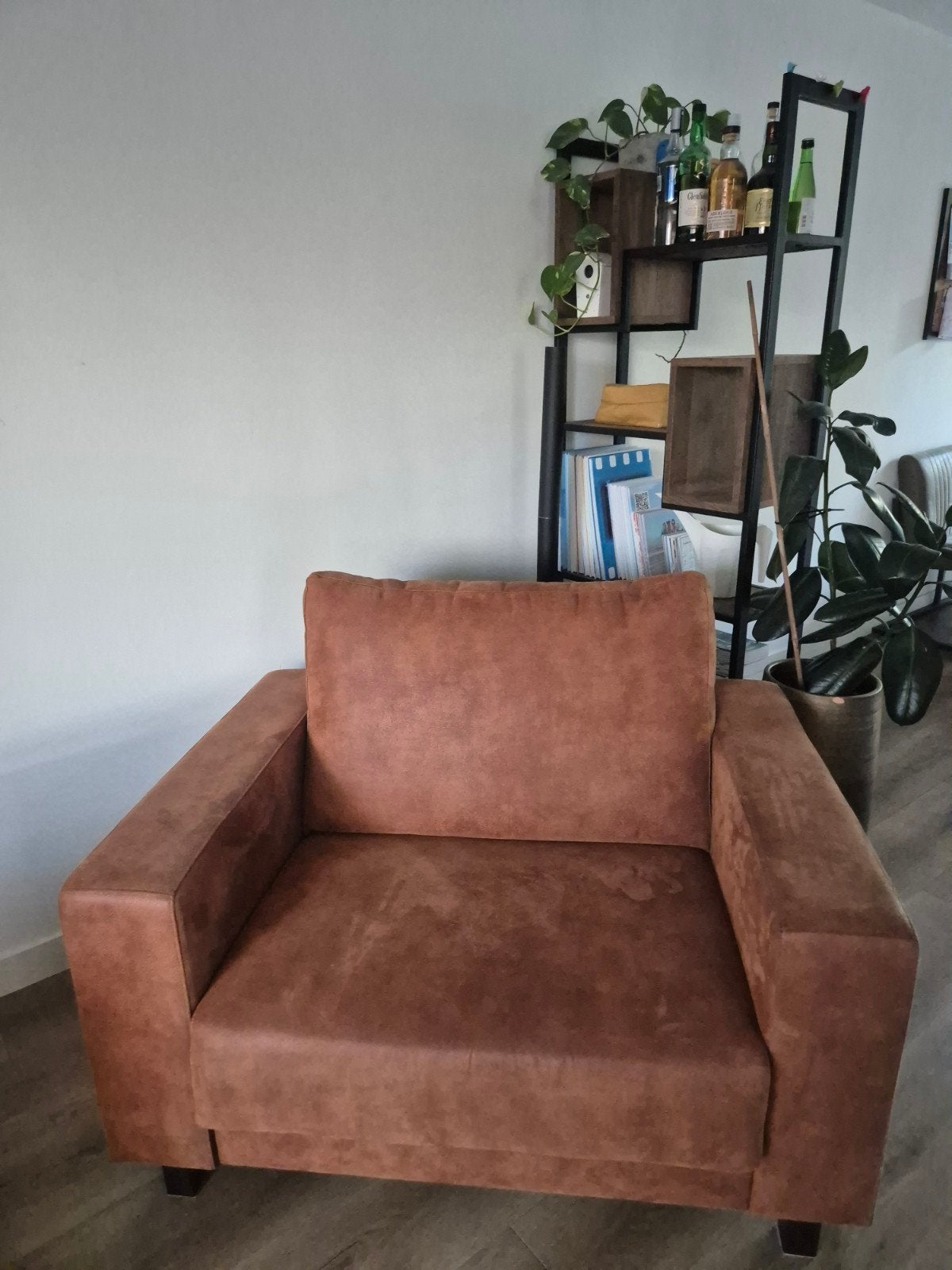 Prachtige love seat, Ophalen, Kunststof, Tweepersoons, 75 tot 100 cm