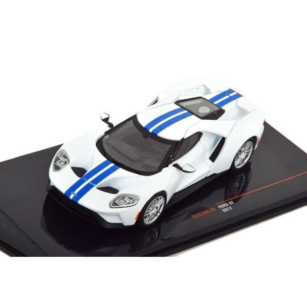 Ford GT 2017 Wit Modelauto 1/43 Ixo Models Nieuw, Overige merken, Auto, Ixo Models, Ixo Models