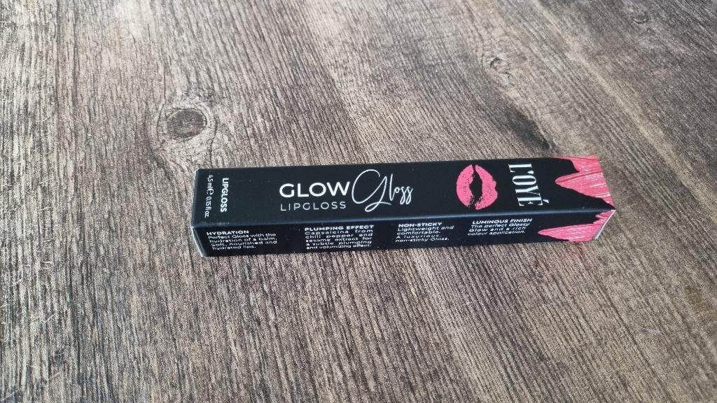 L'OYE Glow Gloss Lipgloss Trophy Wife (07), Lippen, Nieuw, Oranje, Ophalen of Verzenden