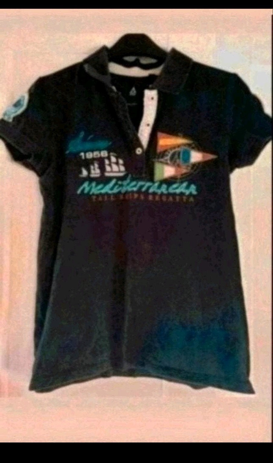 Gaastra zwart polo, Gaastra, Maat 48/50 (M), Zwart, Ophalen of Verzenden