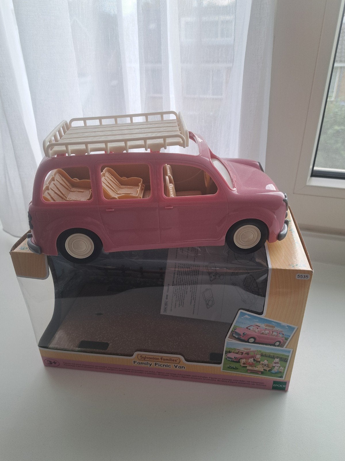 Sylvanian Families Roze Familie Picknickbusje, Ophalen of Verzenden, Zo goed als nieuw