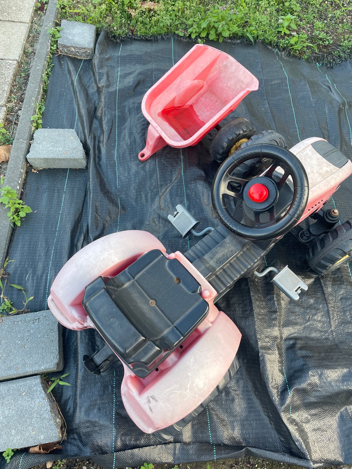 Tractor met aanhanger, Ophalen of Verzenden, Gebruikt