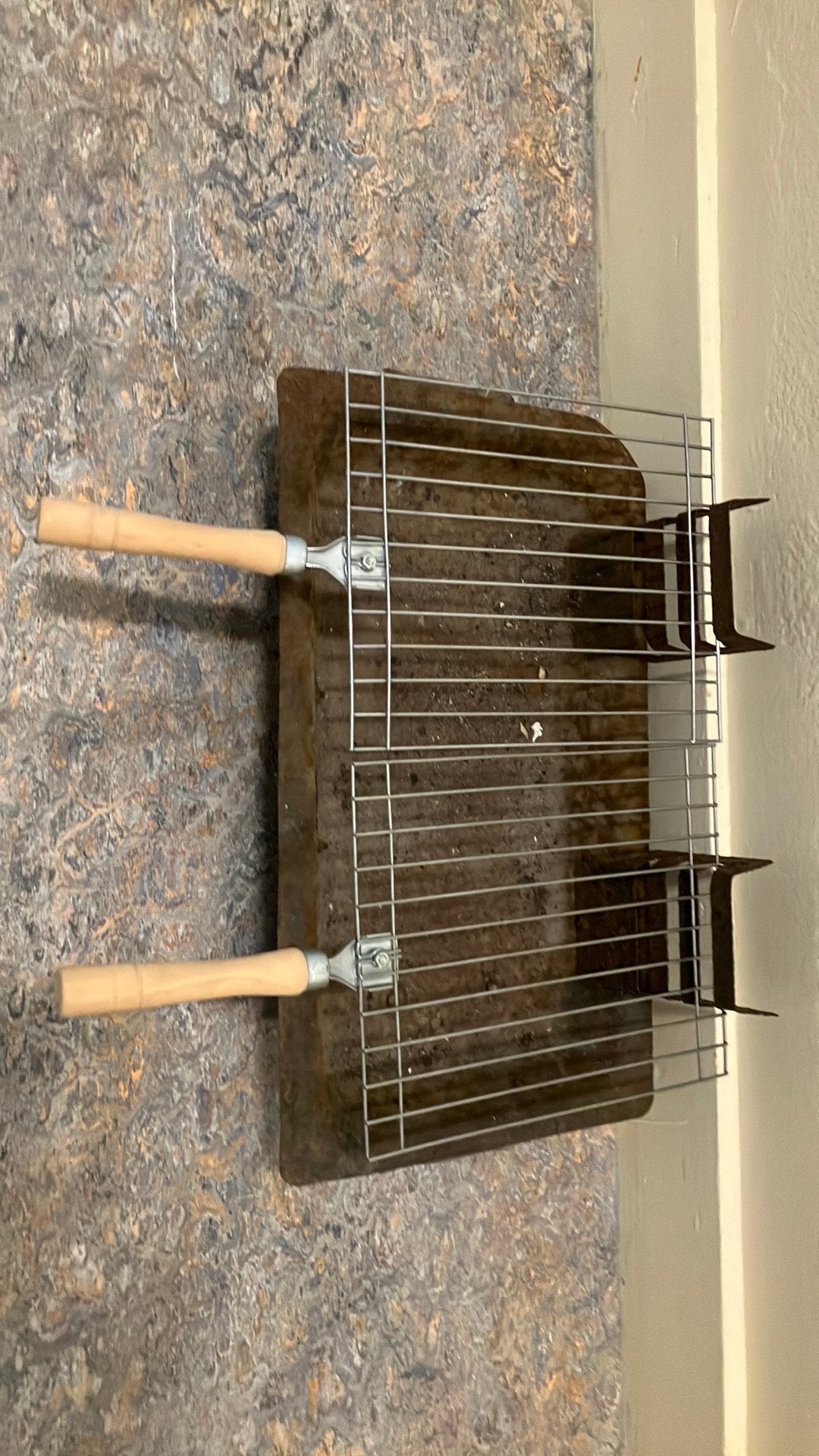 Kleine bbq, Ophalen of Verzenden, Zo goed als nieuw