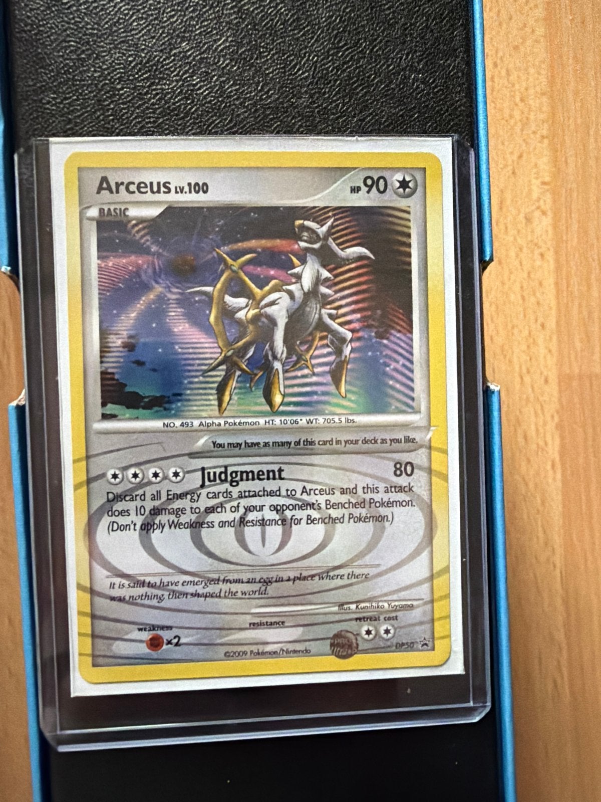 Pokémon Kaart Arceus Lv.100 DP50 Holo - Zo goed als nieuw, Ophalen of Verzenden, Zo goed als nieuw, Losse kaart, Foil