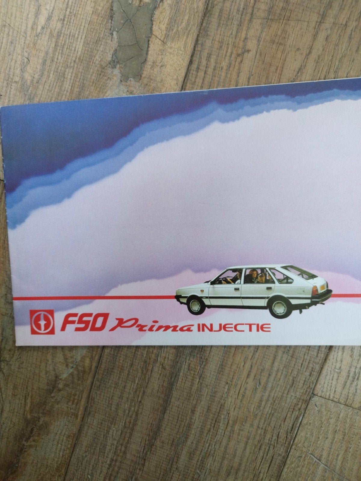 FSO Prima Injectie Brochure (ca. 1985), Boeken, Auto's | Folders en Tijdschriften, Gelezen, Overige merken, Ophalen of Verzenden