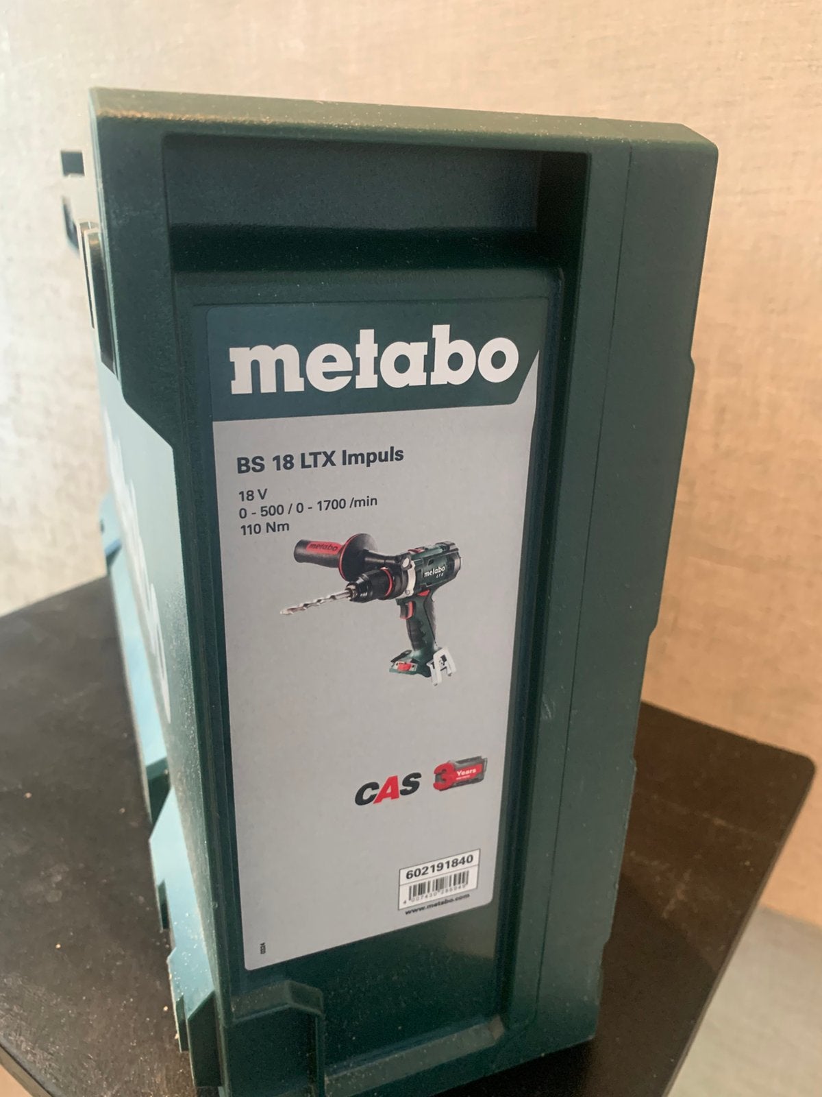 NIEUWE Metabo BS 18 LTX Impuls 18V 110Nm Boormachine Body, Boormachine, Metabo, Nieuw, Ophalen of Verzenden
