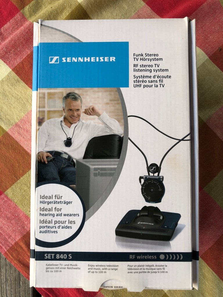 Sennheiser 840S ringleiding geluidversterker voor TV / audio, Ophalen, Sennheiser, Overige typen, Draadloos