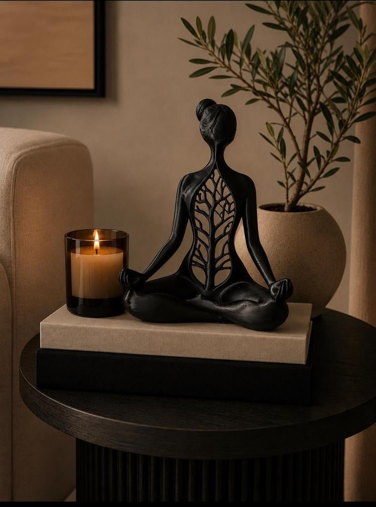 3 d geprinte yoga vrouw, Ophalen, Zo goed als nieuw