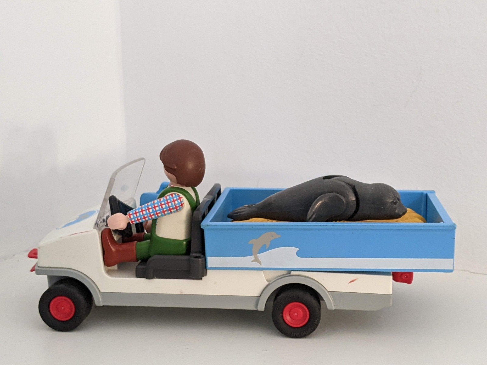 Playmobil zeeleeuwen transport 4464, auto met dierenarts, Ophalen of Verzenden, Zo goed als nieuw, Complete set