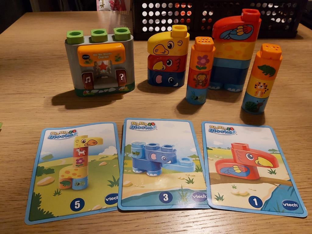 Vtech BlaBla Blocks Dieren, Ophalen of Verzenden, Zo goed als nieuw, 2 tot 4 jaar