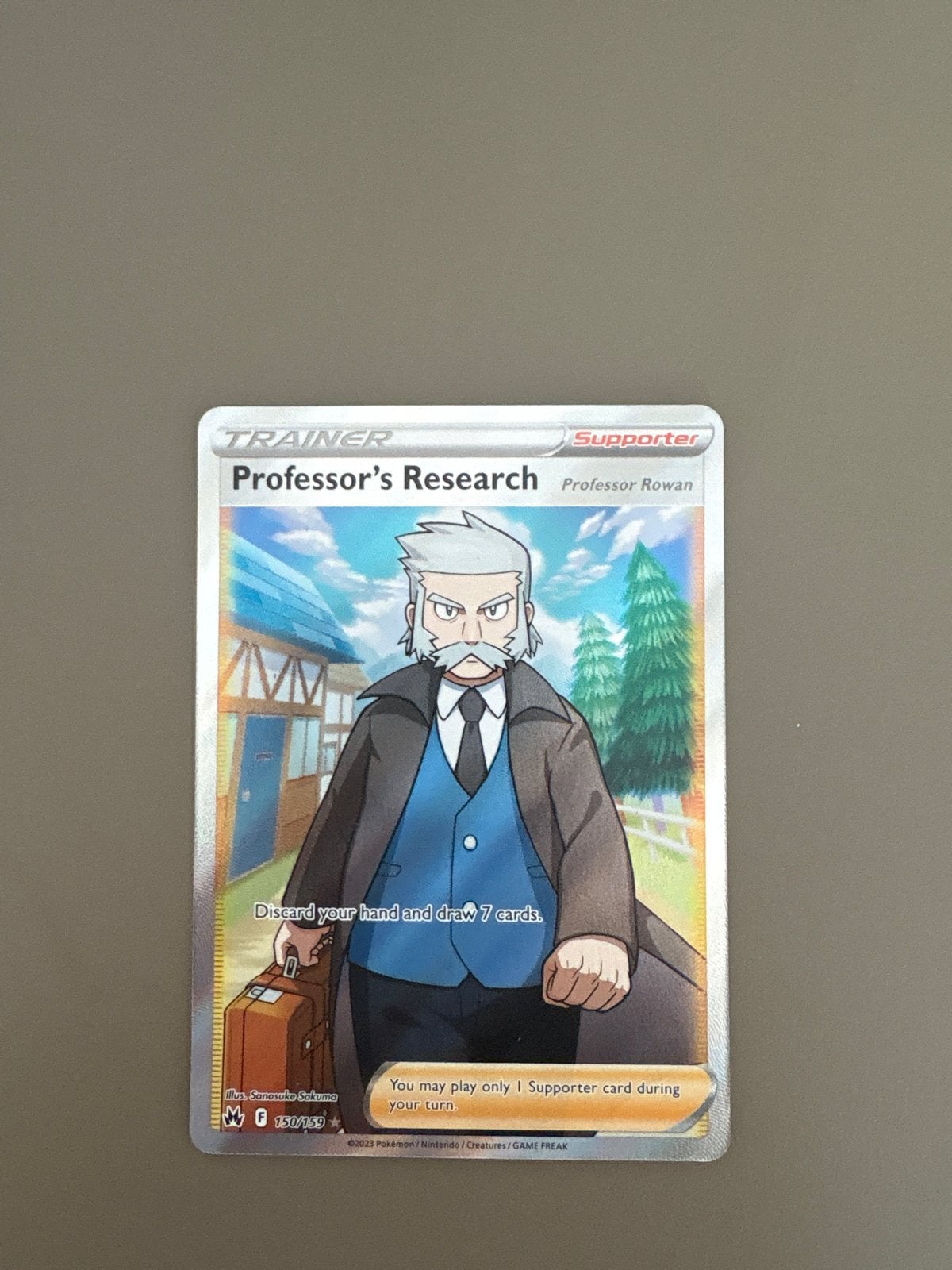 Professor's Research - Professor Rowan (CRZ 150), Ophalen of Verzenden, Zo goed als nieuw, Losse kaart