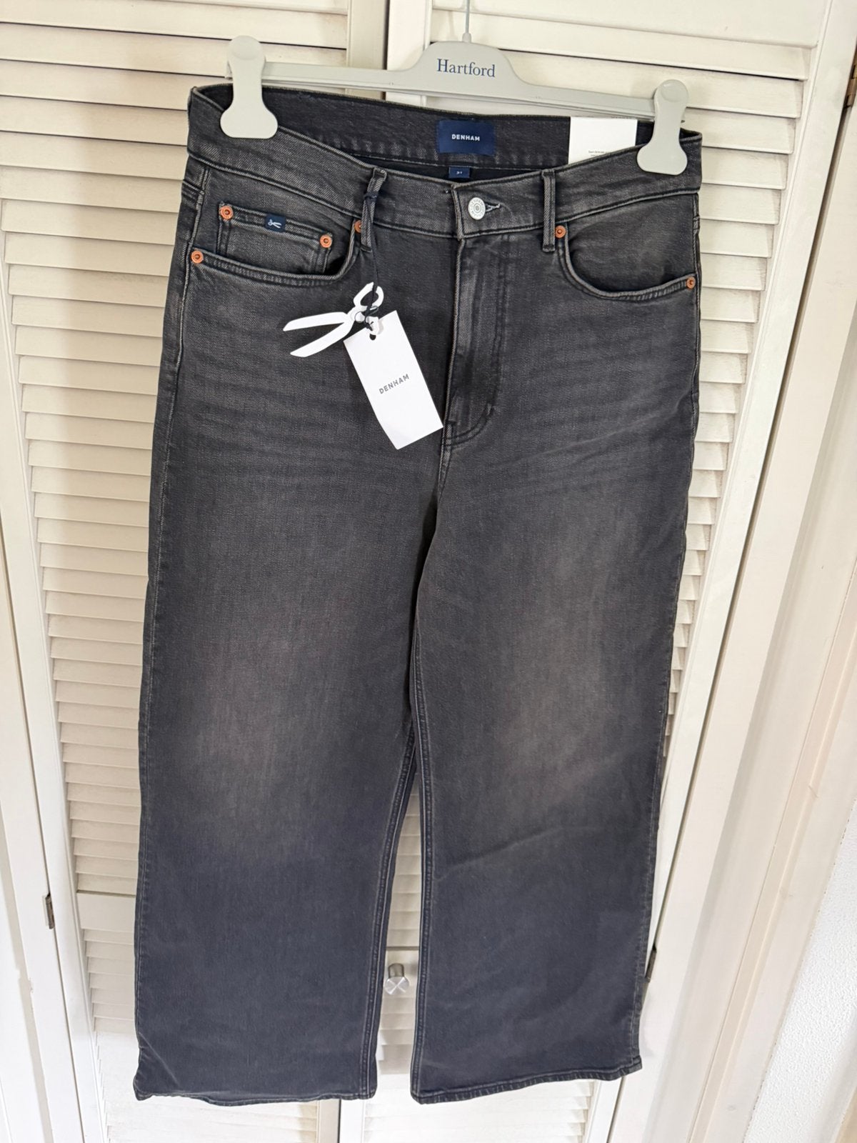 Nieuwe Denham Miku dames jeans 31-30, Verzenden, Nieuw, Zwart, W30 - W32 (confectie 38/40)