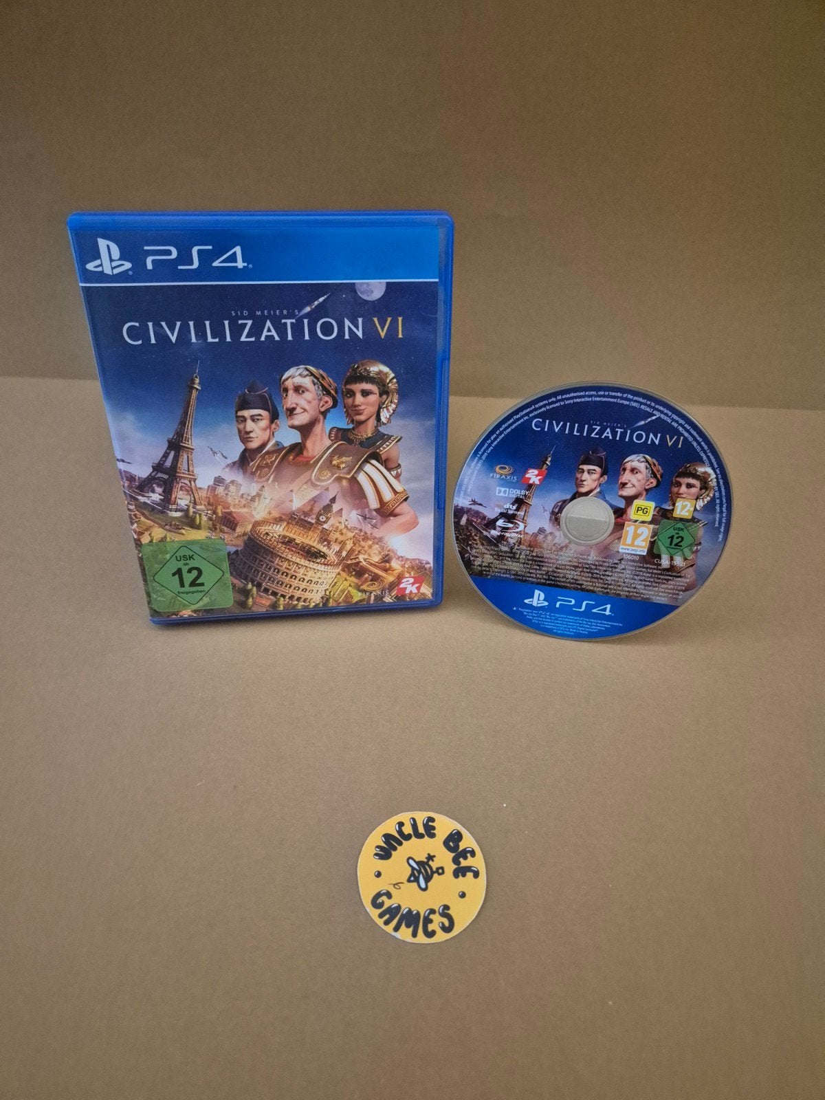 Civilization VI, Spelcomputers en Games, Games | Sony PlayStation 4, Zo goed als nieuw, Strategie en Constructie, 1 speler, Vanaf 12 jaar