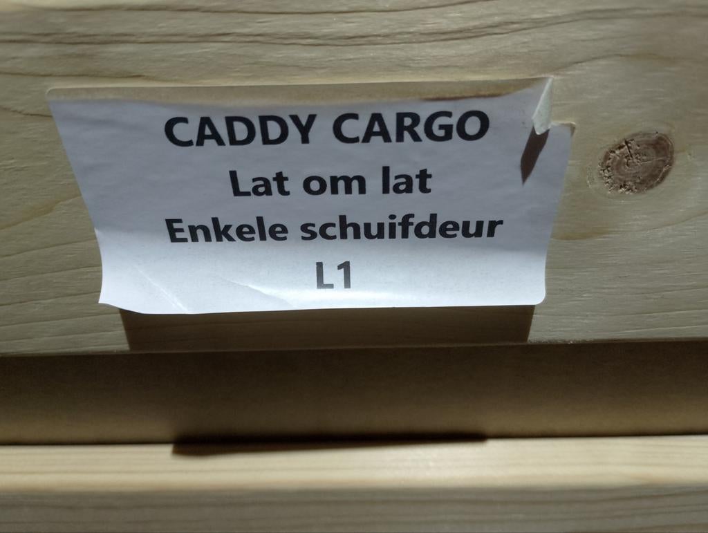 lat om lat  volkswagen caddy cargo, Ophalen, Nieuw, Volkswagen