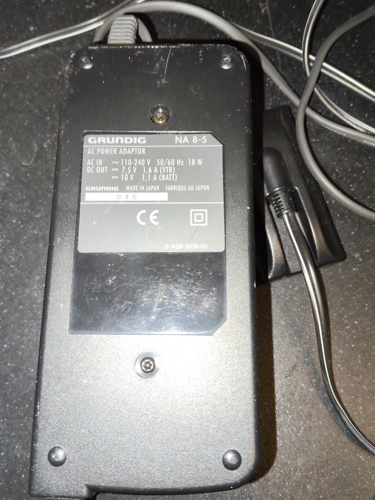 Grundig NA 8-5 AC Power Adaptor / Sony Ni-Cd Battery Charger, Ophalen of Verzenden, Gebruikt