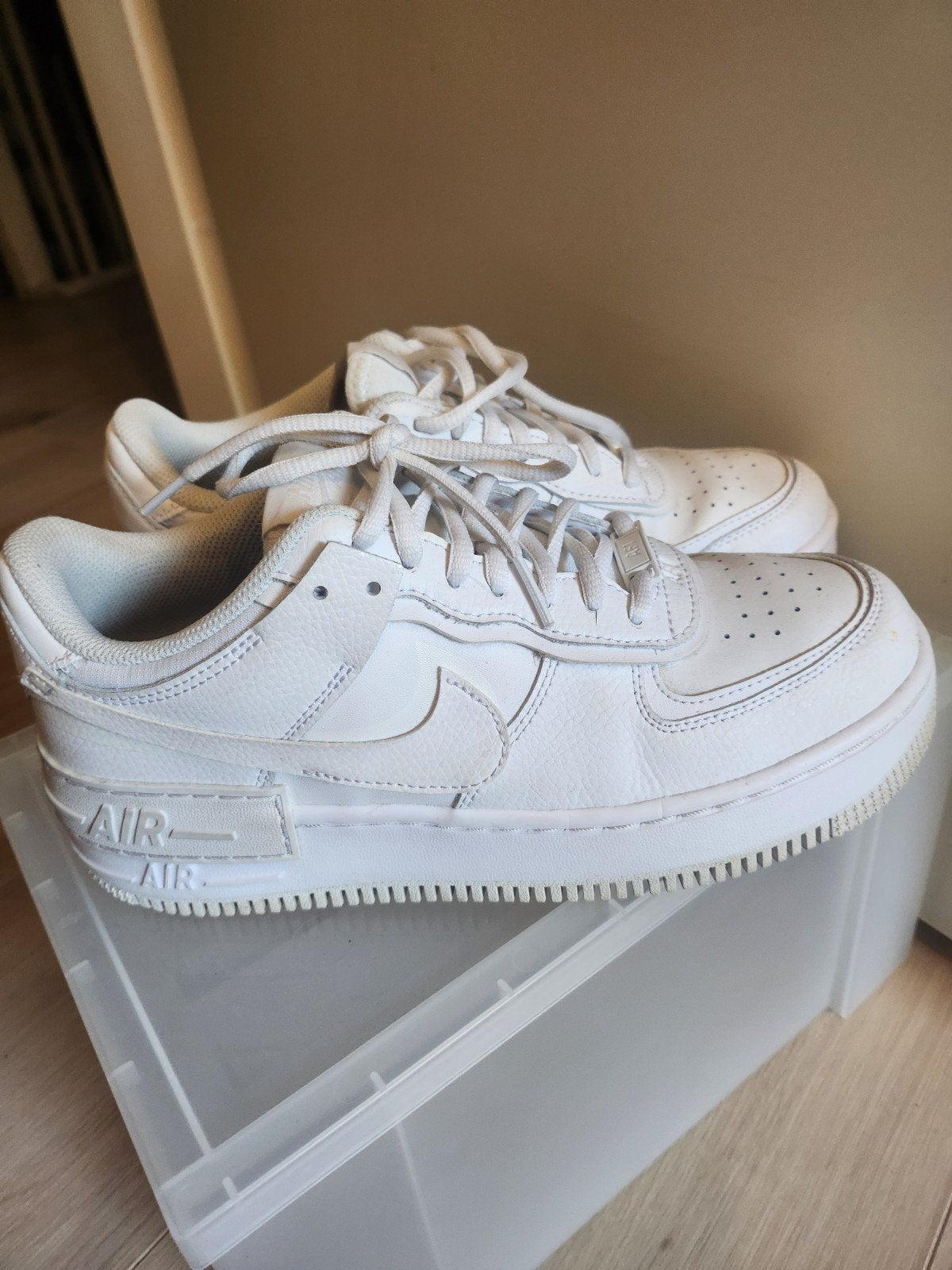 Nike Air Force 1 Shadow maat 40, Ophalen, Wit, Nike, Sneakers of Gympen