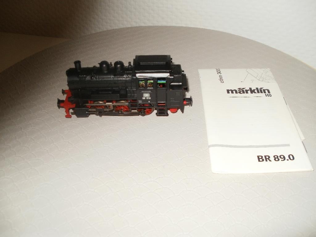 Marklin Ho Stoomlokomotief Br 89 Digitaal., Wisselstroom, Locomotief, Ophalen of Verzenden, Märklin