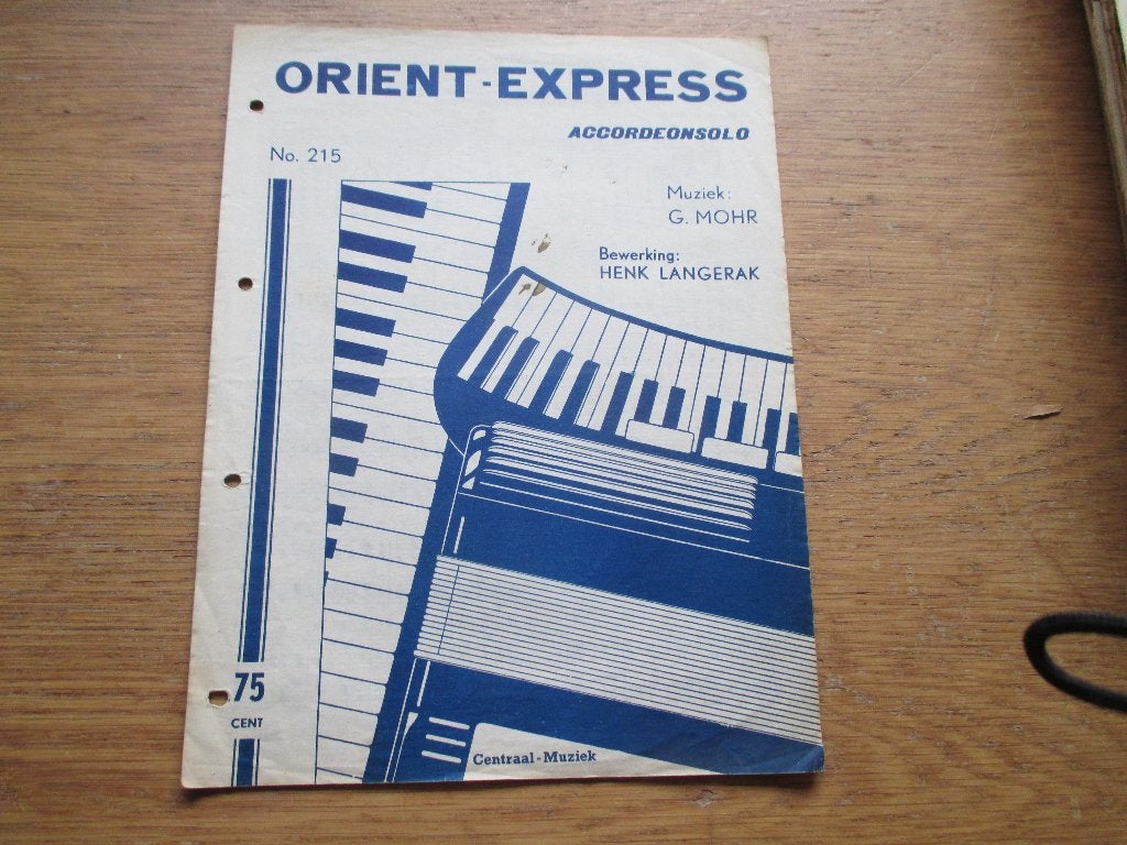 ORIENT-EXPRESS - BEWERKING HENK LANGERAK NO.215, Muziek en Instrumenten, Ophalen of Verzenden, Gebruikt, Artiest of Componist