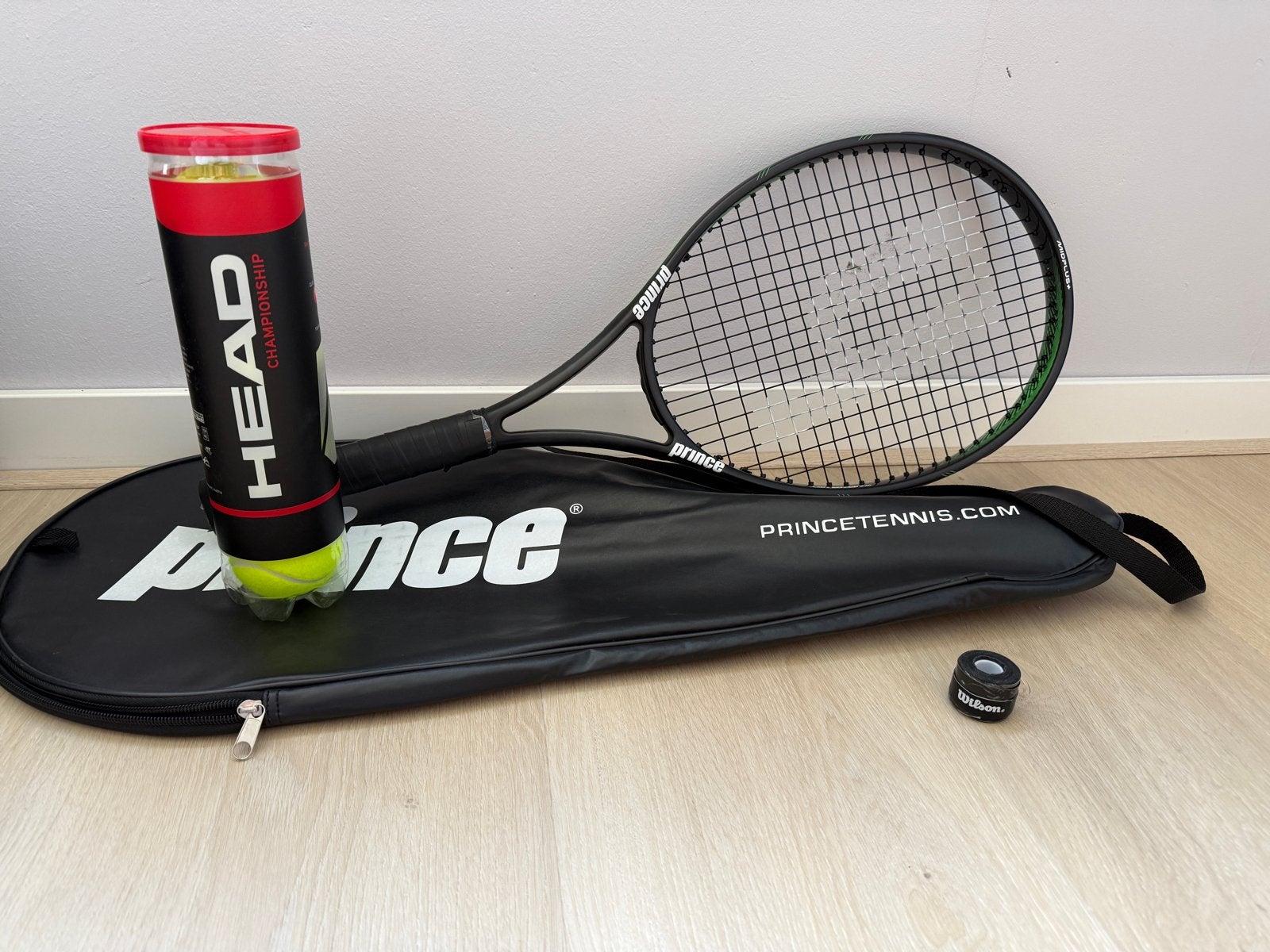 Prince Warrior 107 T Special Edition Tennisracket, Ophalen, Zo goed als nieuw, Racket, Prince