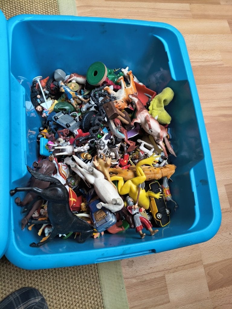 speelgoed, Ophalen, Gebruikt