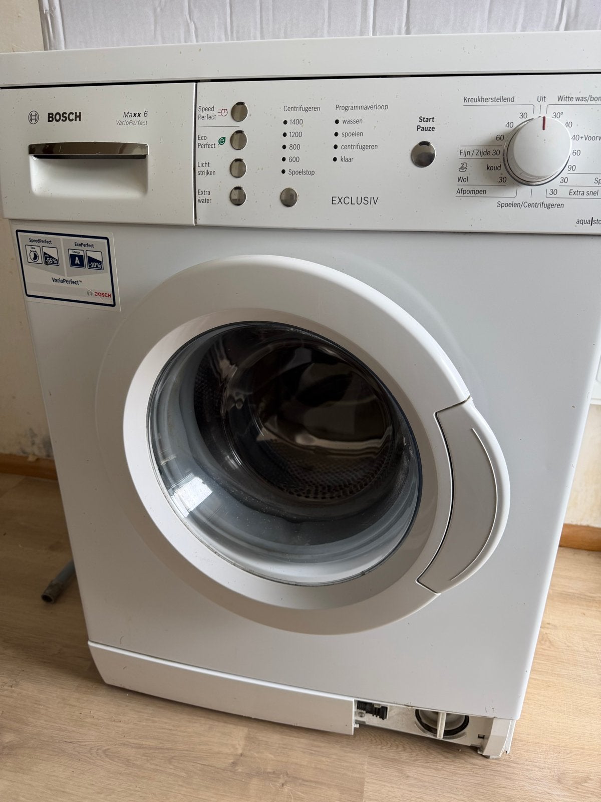 Bosch Maxx 6 VarioPerfect Wasmachine - Exclusiv, Witgoed en Apparatuur, Wasmachines, Ophalen, Gebruikt, 85 tot 90 cm, 1200 tot 1600 toeren