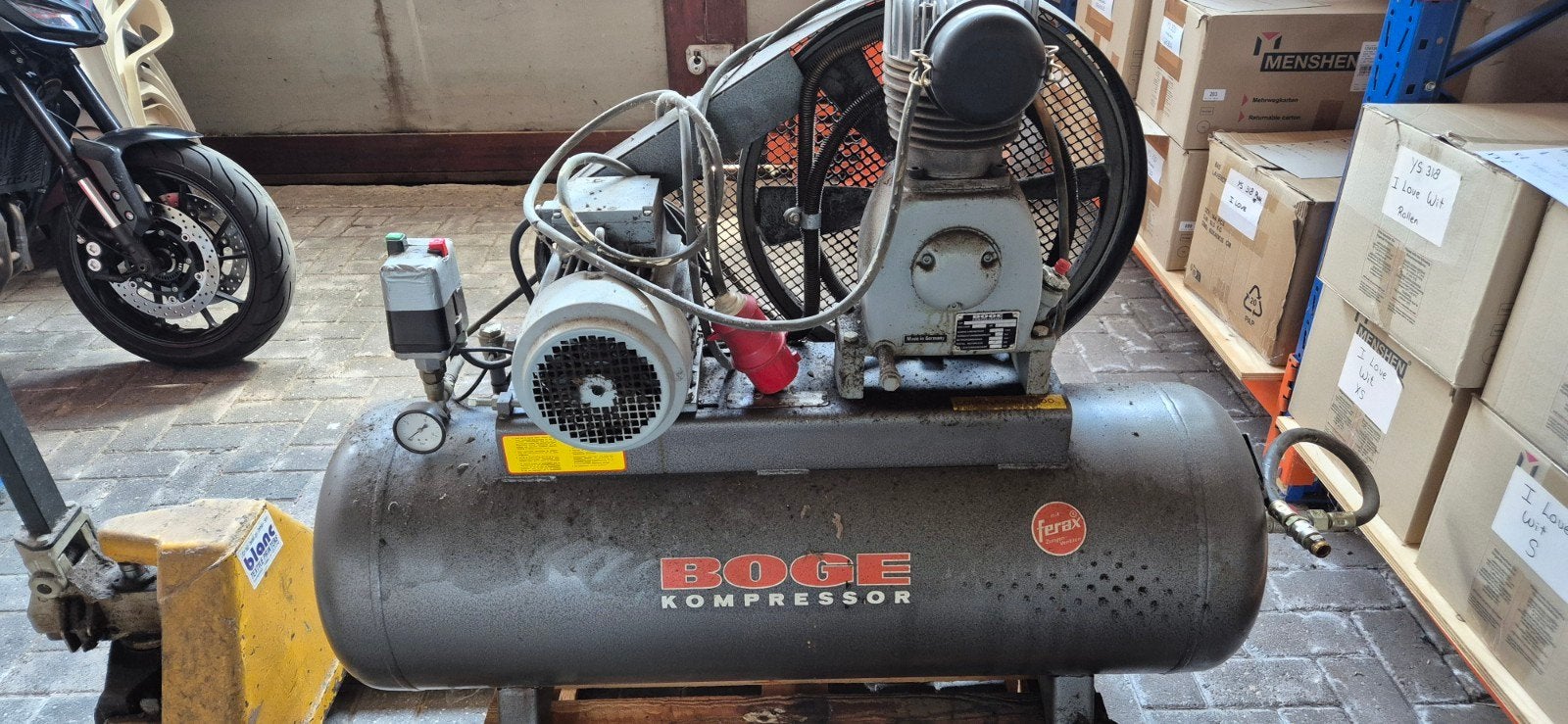 Boge Kompressor - Ideaal voor hobbygebruik, Ophalen, Gebruikt